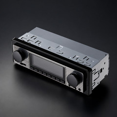Retro Classic Car Stereo Bluetooth FM Radio MP3 USB AUX SD Single DIN Handsfree