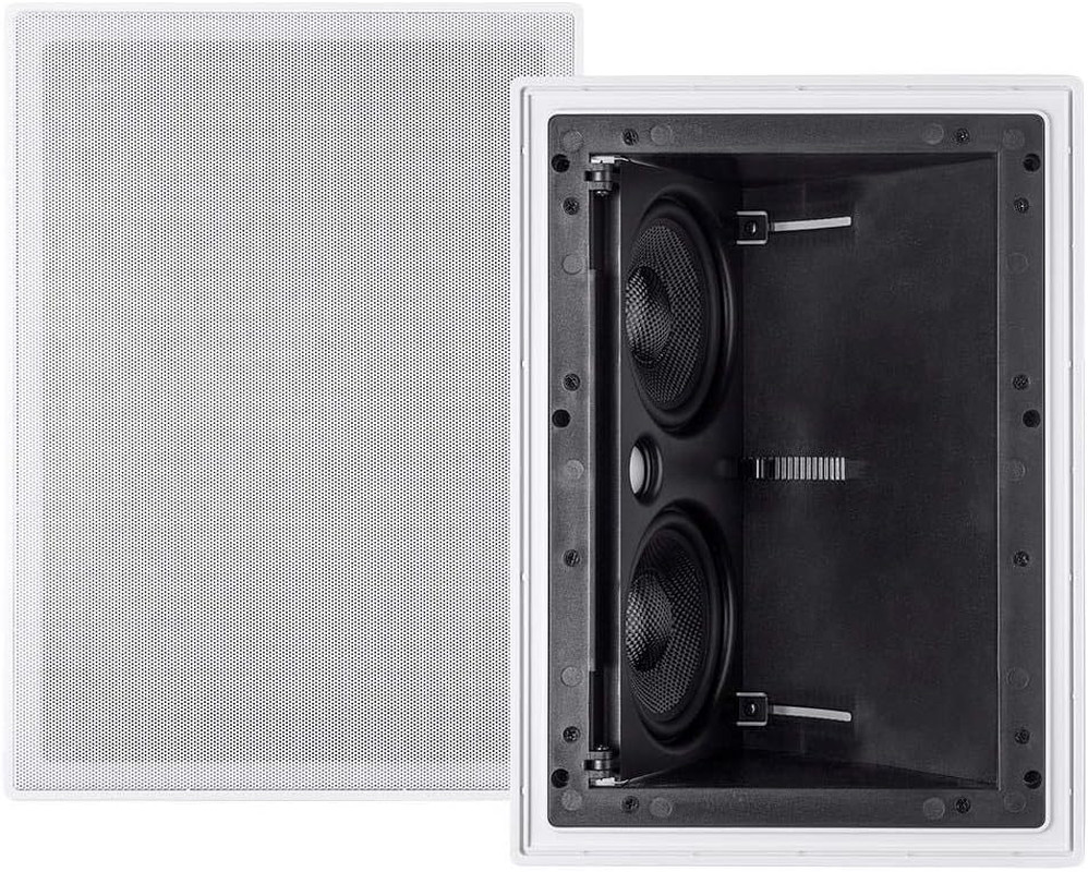 2-Way Carbon Fiber In-Wall Surround Speaker – Dual 5.25 Inch (Single) Vari-Angle