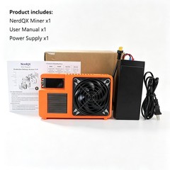 NerdQX 8TH/s ASIC Miner 170W Low Noise BM1370 Open Source Consumer Electronics