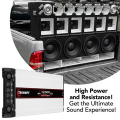 [US SELLER] Taramps T 12.000 Chipeo 2 Ohms 12000 Watts RMS 1 Channel Car Amp