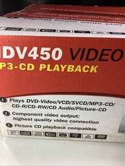 Magnavox DVD Player MDV450SL21 New In Box Never Opened MP3 Picture CD 2008