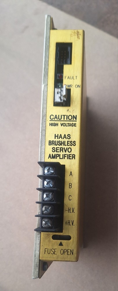 HAAS 4015N-A BRUSHLESS SERVO AMPLIFIER Pulled from Working Machine