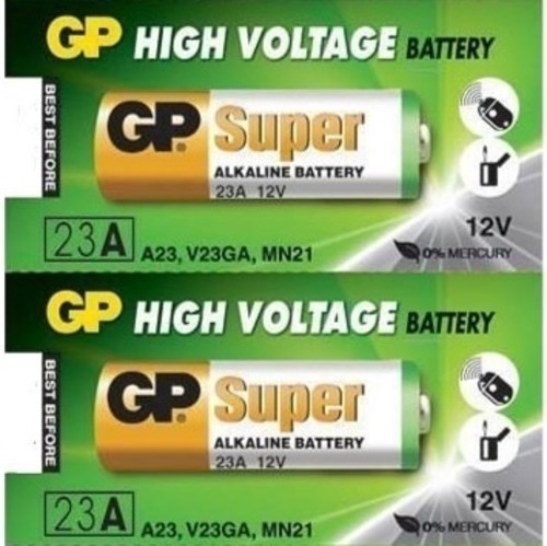 2 Pack GoldPeak A23 12 Volt Batteries MN21 MN23 23AE 21/23 GP23 23A 23GA EXP2021