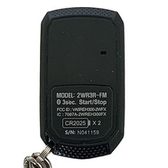 1-button COMPUSTAR FMX Keyfob Remote (2-way 3000′ range) 2WR3R-FM VA5REH300-2WFX