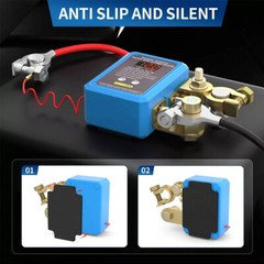 12V/24V 240A Remote Battery Kill Switch Anti-Theft Disconnect w/LED Display US