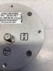 Antcom Corp 2G15A-XS-1 Active L1 GPS Antenna 3.4 Oz