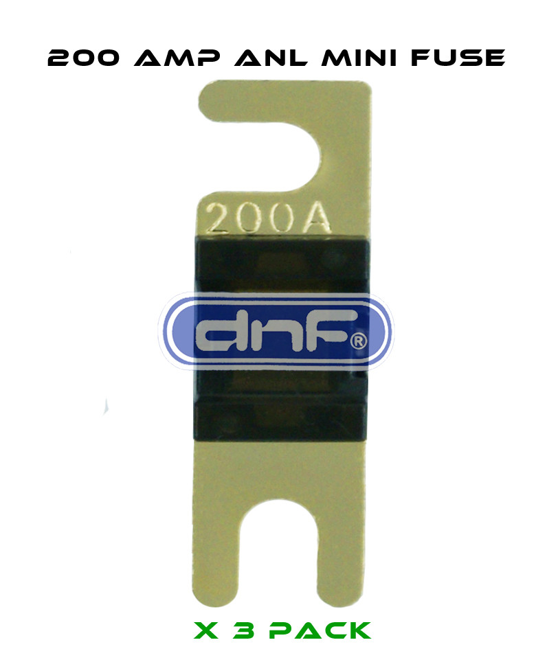 DNF (3 PCS) ANL MINI FUSE 200AMP – FREE SAME DAY SHIPPING!