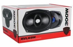 Rockville RVL69W 6×9″ 300w Competition Cast Aluminum Car Subwoofer Mid-Bass+Lows