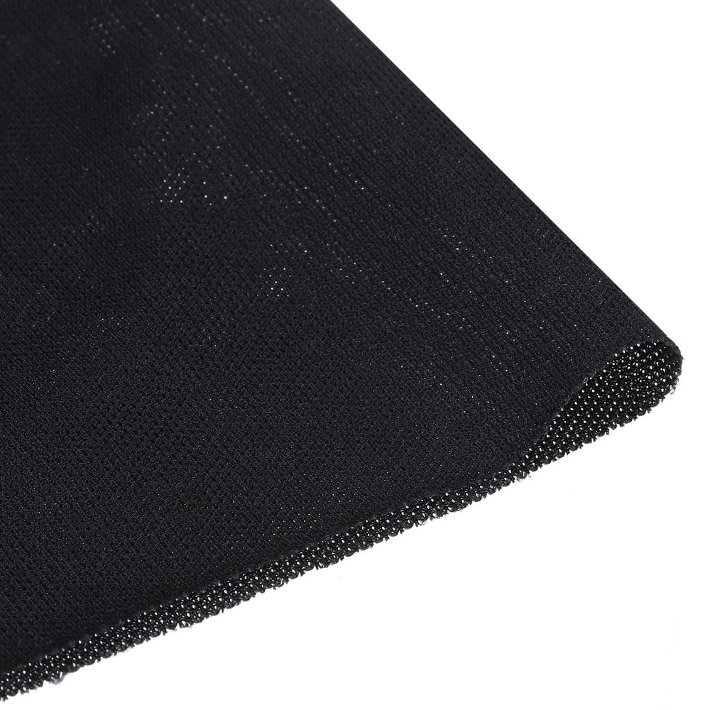Black Speaker Mesh Grill Stereo Fabric Dustproof 100cm x 150cm 39″ x 59″