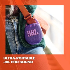 JBL Clip 5 – Ultra-Portable, Waterproof & Dustproof Bluetooth Speaker (Pink)
