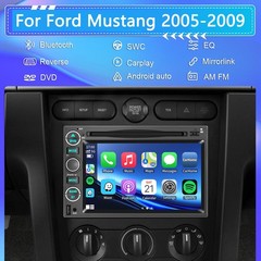 For Ford Mustang 2005-2009 Apple CarPlay GPS Car Stereo Radio CD DVD Player