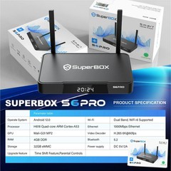 SuperBox S6 Pro – Authorized Distributor – No Fees – Fast Free Shipping!!!
