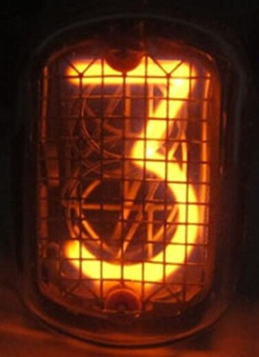 6 x Gazotron IN-12A Nixie Tubes