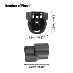 1 Set 1 Pin No.388105A2A01 Car AC Compressor Connector Adapter Kit for Honda