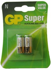 4 GP SUPER ALKALINE BATTERY SIZE N 4 BATTERIES E90 N LR1 MN9100 910A 2×2 Pack