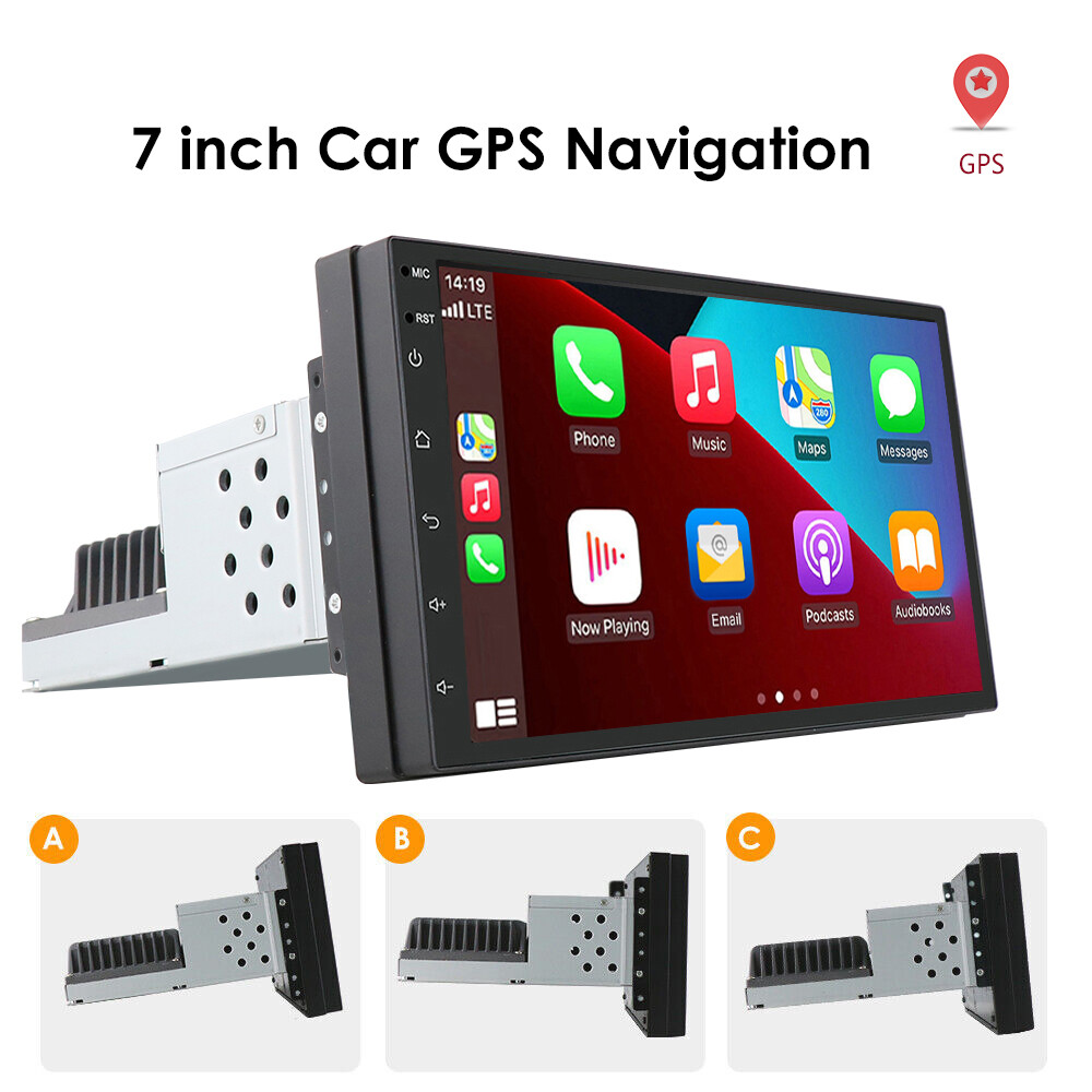7inch Single 1Din Android 9.0 Car Stereo Carplay Radio GPS Navi Wifi Head Unit