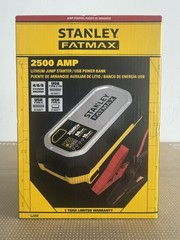 Stanley Fatmax 2500 AMP Lithium Jump Starter