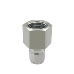 1/2 Inch FPT Female Quick Disconnect 304 Stainless Steel Home Brew 2 PCS