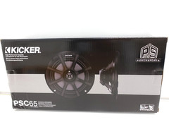 Kicker 51PSC654 6.5″ 160mm 4-Ohm PowerSports Weather-Proof Coaxial Speakers Pair