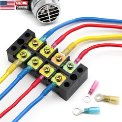600Pcs Heat Shrink Wire Connectors Electrical Kit – Marine Automotive Crimp Ter