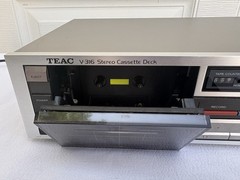 Vintage 1980’s TEAC V-316 Single Stereo Cassette Tape Deck 1 New Belt