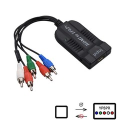 HDMI to 1080P YPBPR Component Video 5RCA RGB Converter Stereo Audio Video