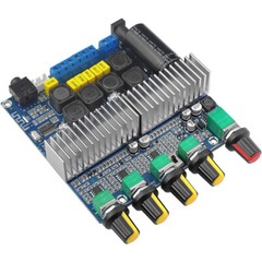 Bluetooth TPA3116 Power Amplifier Board Digital HIFI Module 12-24V 100W+50W+50W