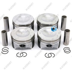 4x KS Pistons & Rings Φ20mm / 82.5mm For VW GTI MK5 MKV Audi A3 A4 2.0T BPY BWA