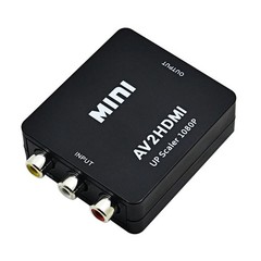 RCA to HDMI Converter Adapter AV 1080P For TV Audio Video Composite CVBS AV2HDMI