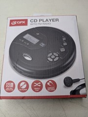 GPX Portable CD Player FM Radio PC332B + Taylor Swift Life Of A Showgirl TESTED