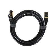 CAT8 Ethernet Cable Super Speed 40Gbps LAN 3ft 6ft 10ft 25ft Black Gold