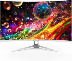 CRUA 32″ White Curved Monitor, 4K UHD (3840*2160P) 1500R VA Screen (CR320C)™