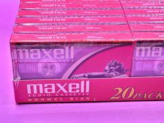 MAXELL UR 90 INDONESIA 20PACK Blank Audio Cassette Tape (Sealed) New!