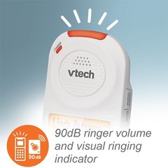 VTech Amplified Cordless Senior Phone Answering Machine Call Blocking 90dB Big