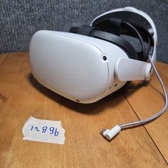 Meta Oculus Quest 2 128gb Headset Only Factory Reset Elite Strap Battery Pack