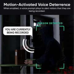 Wyze Battery Video Doorbell Color Night Vision Black [Chime NOT Included]
