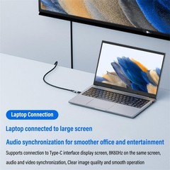 2 PCS 240W USB C Female To Female Adapter 40Gbps Coupler 8K Video Display Hub