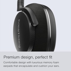 Bowers & Wilkins PX7 Over the Ear Headphone – Space Gray