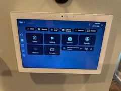 Control4 C4-T4IW10-WH 10″ T4 In-Wall Touchscreen PoE White