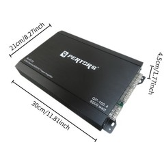 4 Channel Car Amplifier 8000W Peak Class AB 12V Universal Amp Speaker Subwoofer