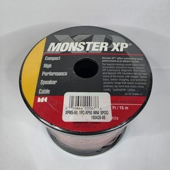 Monster XP MiniSpool Speaker Wire XPMS 50ft/15m High Performance NEW!