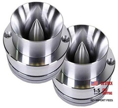 W460S 600 Watt Titanium Super Car Bullet Tweeter 1 Pair – 8 Ohm with Built in