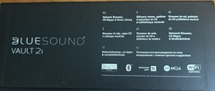 Bluesound Vault 2i Hi-Res Network Music Streamer CD Ripper NEW Open Box Tested