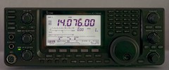 Icom IC-7410 HF Base Transceiver with FL-430 and FL -431 filters installed