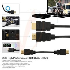 2pc HDMI Cables 3ft 6ft 10ft 15ft 25ft 30ft 50ft 75ft 100ft For HD TV, lot of 2