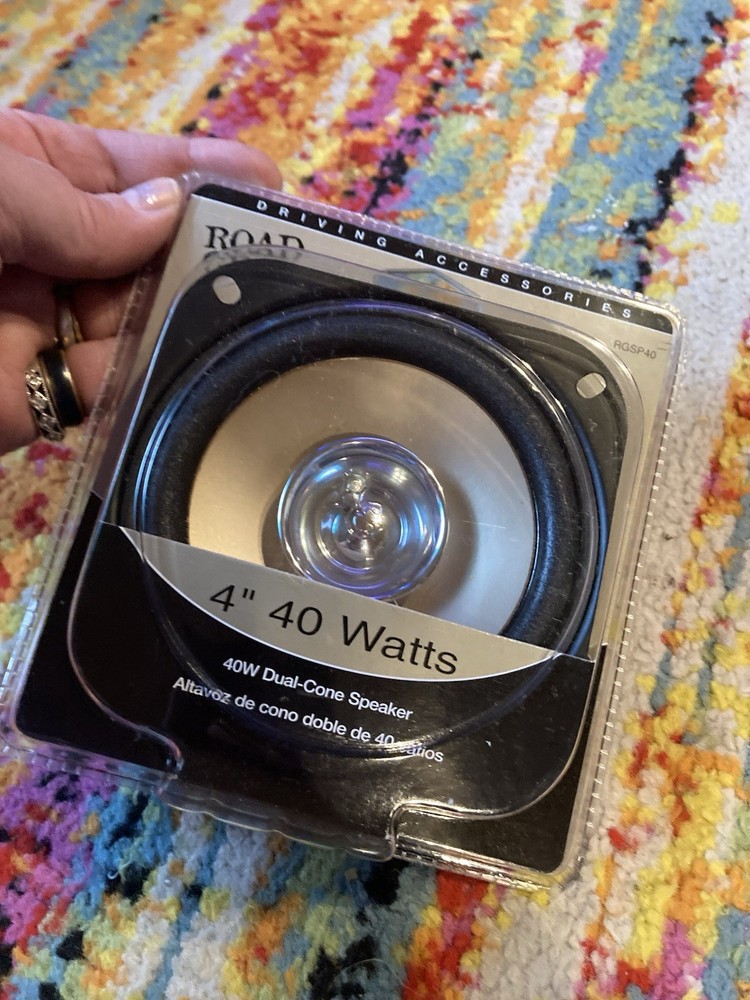 Road Gear 4 Inch 40 Watts MIP Dual Cone Speaker