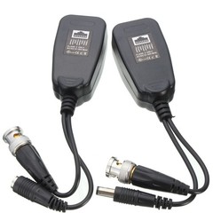 Effortless Setup: 10 Pairs Plug-and-Play HD Video Balun with 60Mbps Transmission