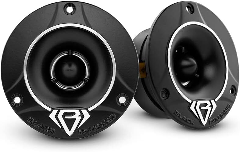 Black Diamond DIA-T1 3.78″ Super Bullet Tweeter 240W 4 Ohms Built in Crossover