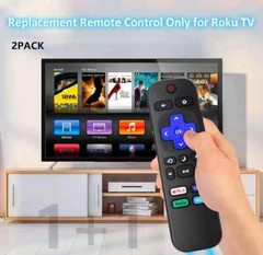 2pack Remote Control Replacement for All Roku TV TCL/Hisense/Onn Roku
