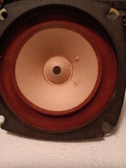 Akai x-1800SD Reel-to-Reel Speakers 10F3-3AP 8-OHM 5-watt